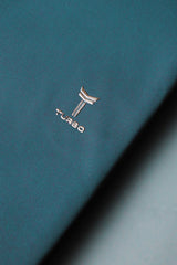 Turbo Technical Detailed Stitchless Men's Polo Shirt In Sea Green