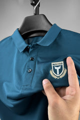 Turbo Traditional Costume Men's Polo Shirt In Zink