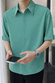 Turbo  Premium Soft Silk Men’s Casual Shirt