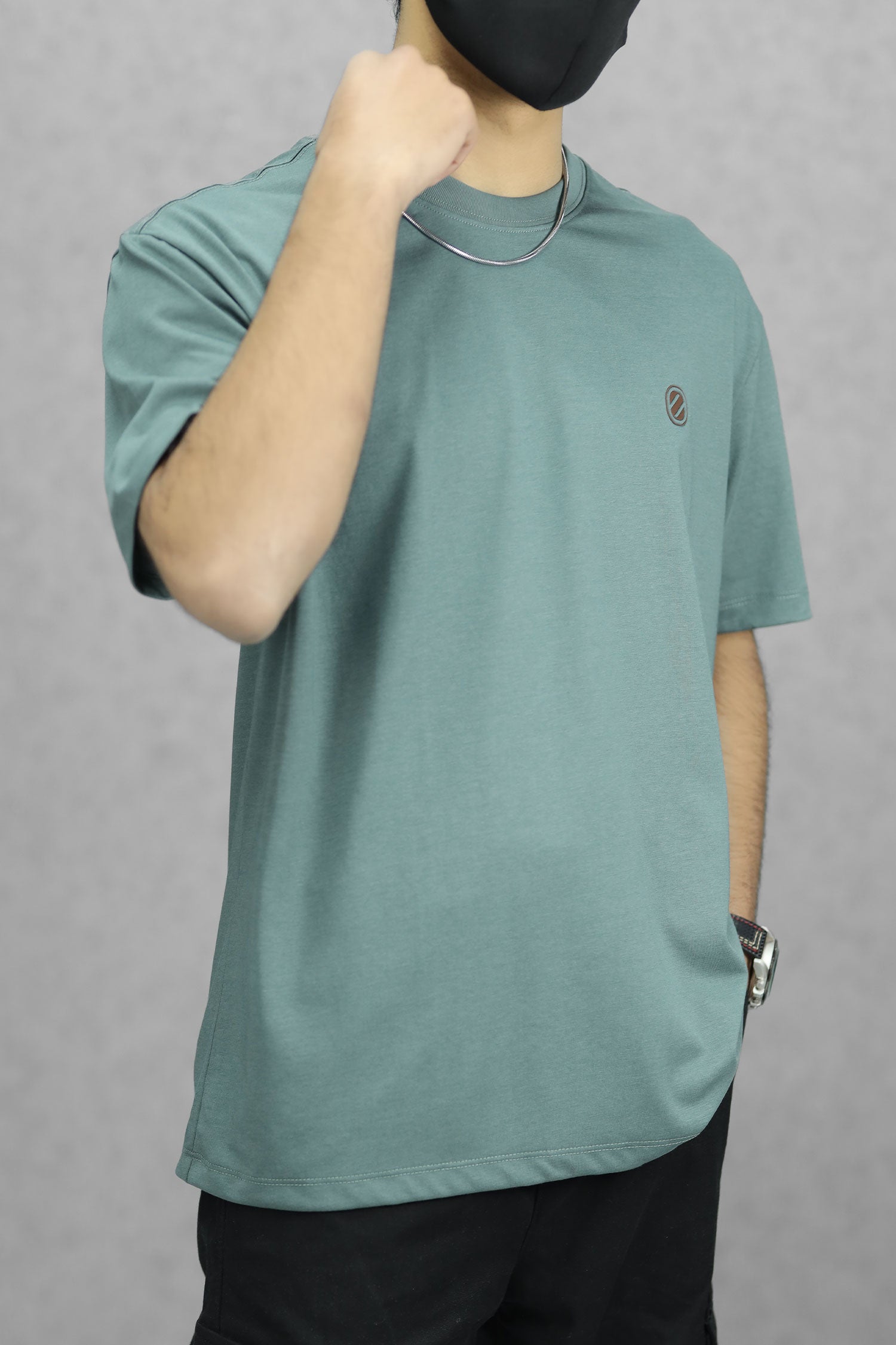 Detailed Comfort Imported Round Neck T-Shirt