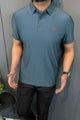 Turbo Trendy Block Pattern Stitchless Men's Polo Shirt