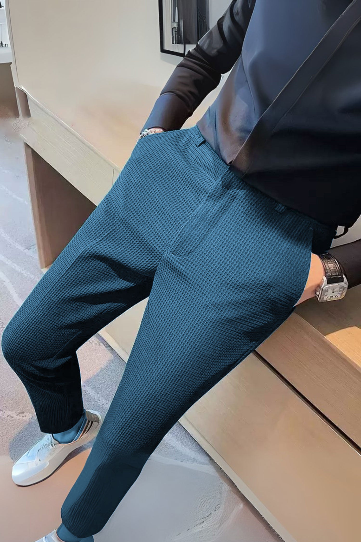 Turbo 'Apex' Elite Series Slimfit Waffle Pant