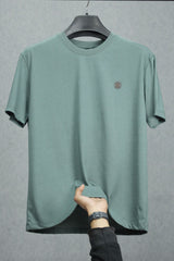 Detailed Comfort Imported Round Neck T-Shirt