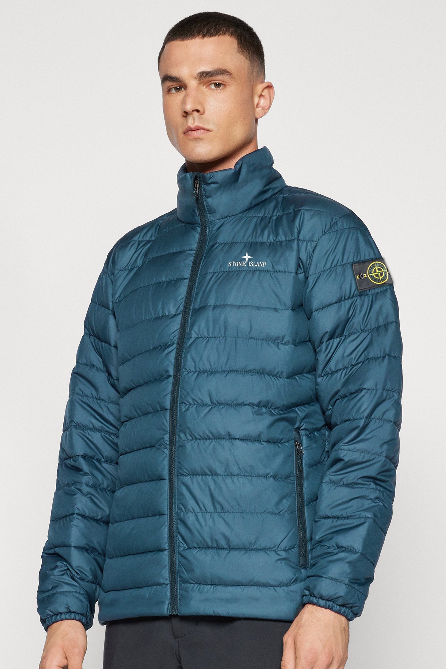 Stone Island Hooded Bubble Padded Imported Puffer Jacket