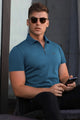Turbo Holiday Outfit Stitchless Zip Style Men's Polo Shirt