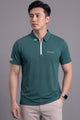 Blman Quarter-Zip Performance Imp Dry-Fit Polo In Zink