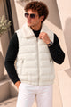 Sherpa Fur Collar Imported Parachute Men's Gilet