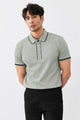Turbo Piping Collared Style Men's Polo T-Shirt