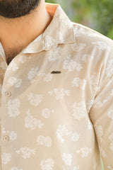 Turbo Rich Floral Printed Casual Shirt