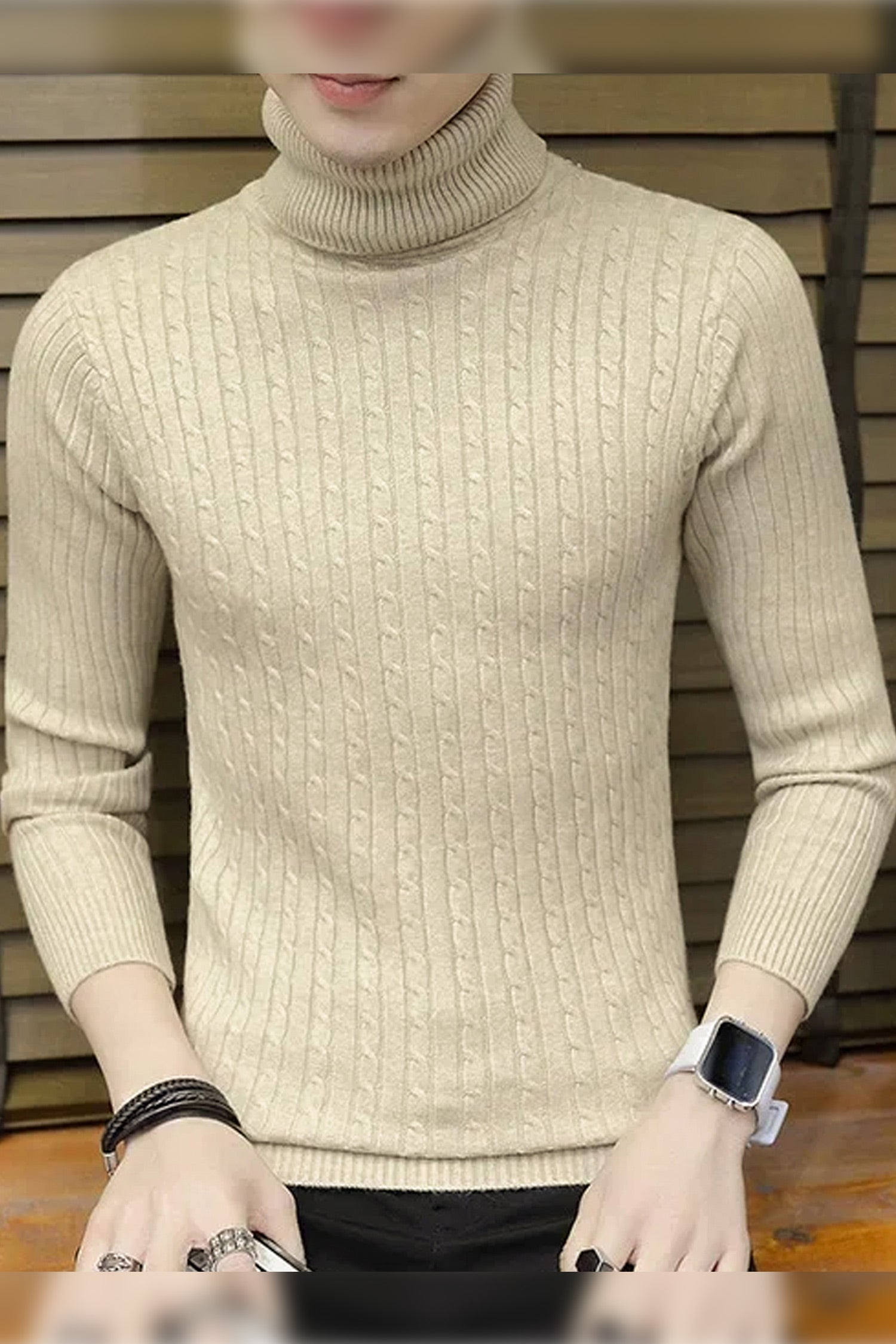 Winter Pullover Turtel High Neck