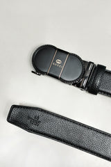G Metal Alloy Automatic Buckle Branded Belt
