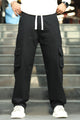 Denim Men's Multipockets Baggy Jeans
