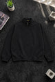 Turbo Gorp-Core Style Imported Mock Neck Men's Sweatshirt