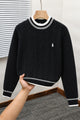 Polo Rph Lren Cable-Knit Pullover Imported Men's Sweater