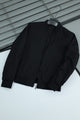 Light Texture Imported Light Weight Jacket In Black