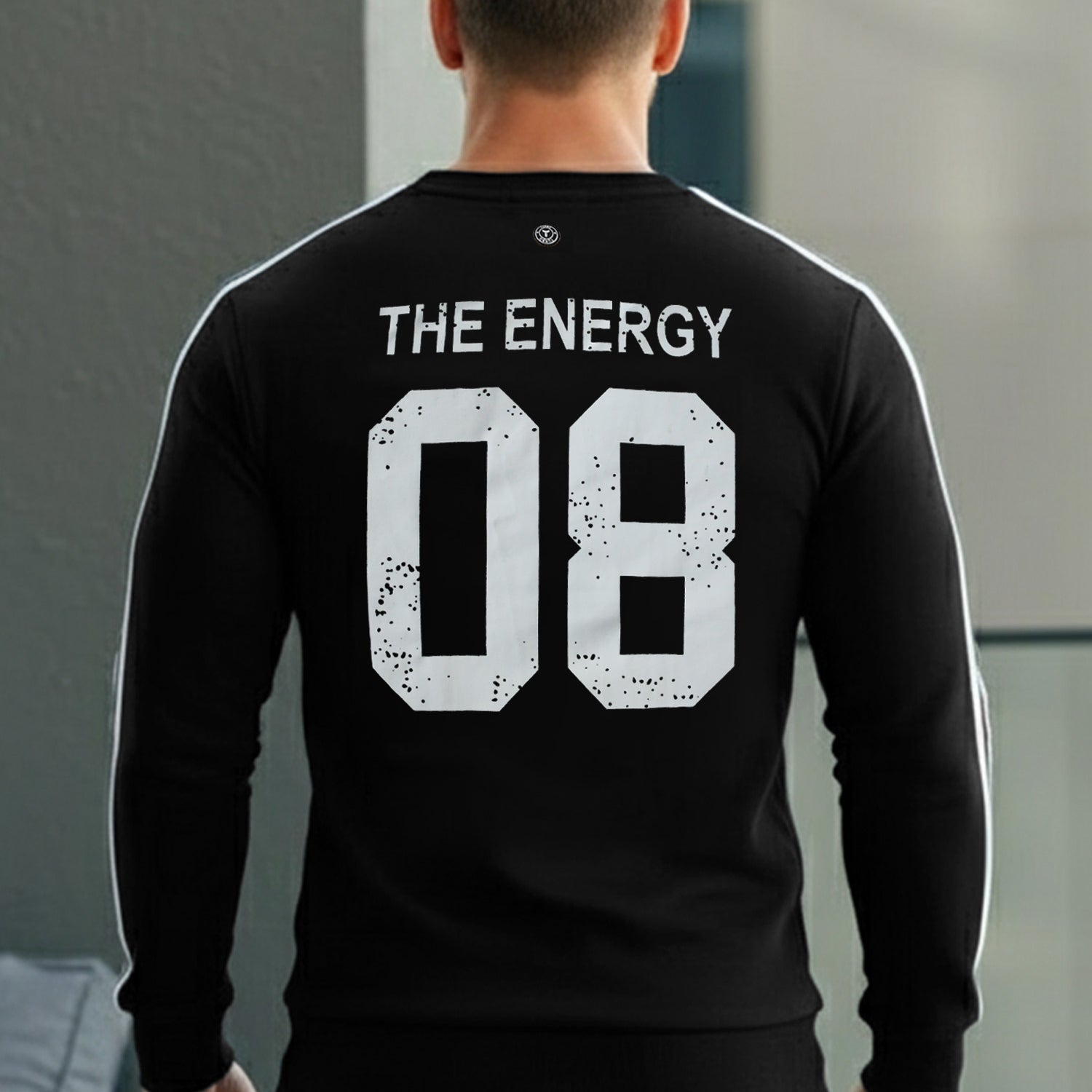Turbo 3 Stripes Mock Neck Men's Sweatshirt