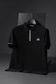 Lcste Classic Fit Men's Polo Shirt In Black