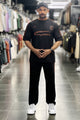Turbo Micro Stretch Men's Tracksuit In Black