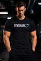 Gym Shrk Athletic Workout Men's Dry-Fit Tee
