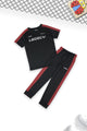Turbo Legecy Contrasting Stripes Younger Kids Co-Ord Set