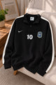 Nke Blokecore Aesthetic Quarter Zip Style Over Size Men's Sweatshirt In Black
