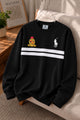 Plo Rph Lren Classic Paneled Round Neck Men's Sweatshirt In Black