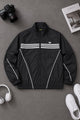 Adds Light-Weight Windbreaker Imp Men Sports Jacket In Black