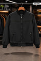 SoftShell Varsity Double-Sided Imported Big Size Light Weight Jacket In Black
