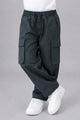 Turbo Baggy Fit Cargo Jeans For Boys
