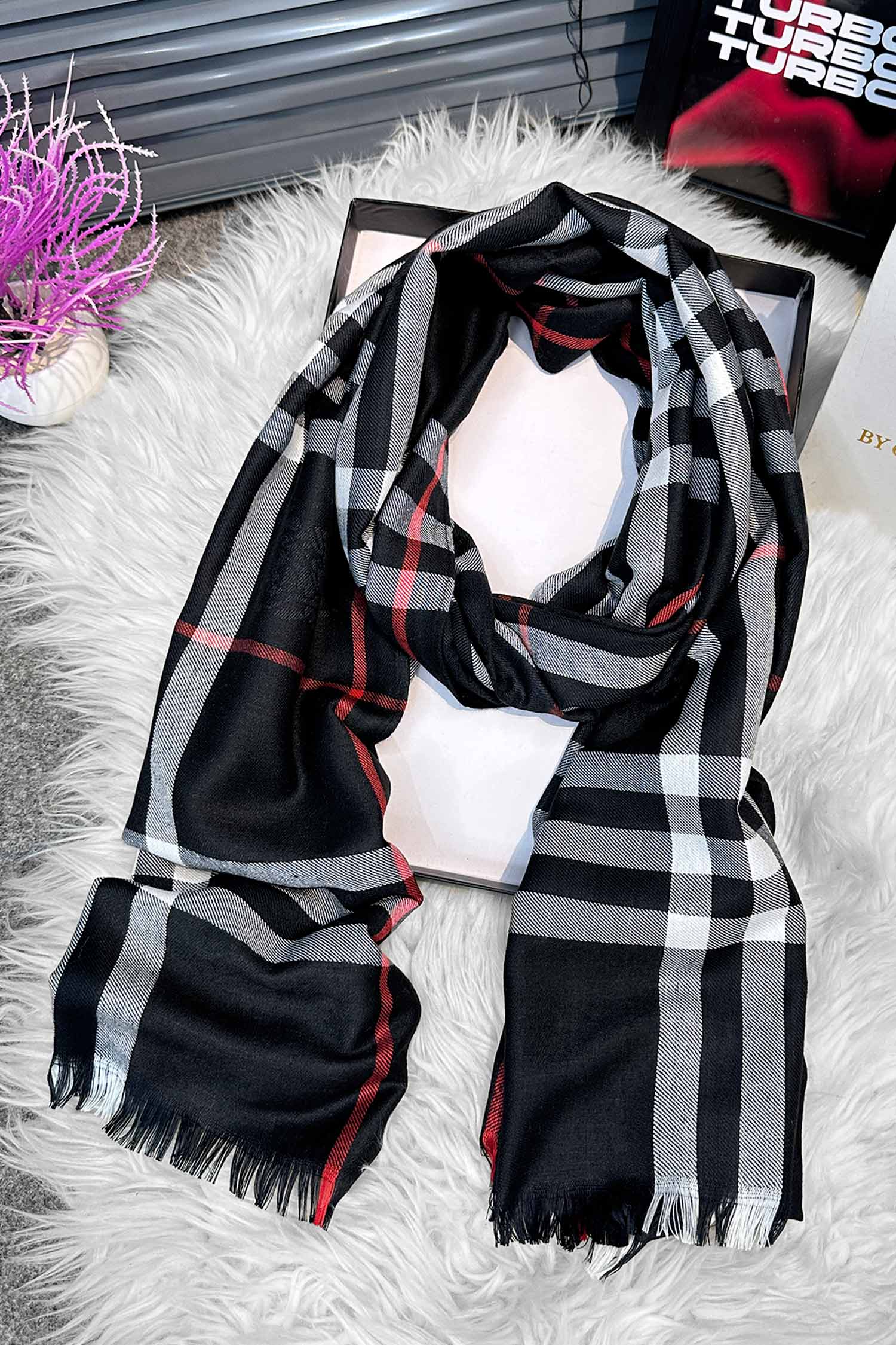 Brbry Equestrian Knight Imported Men's Silk Muffler