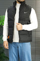 Nke Wind-Runner Imported Puffer Men's Gilet In Black