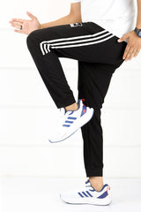 Adds Terrx Side Striped Sportswear Trouser In Black