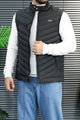 Lcste Chevron Quilted Imported Puffer Men's Gilet