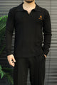 Lro Piana Skipper Collar Imported Men's Sweater