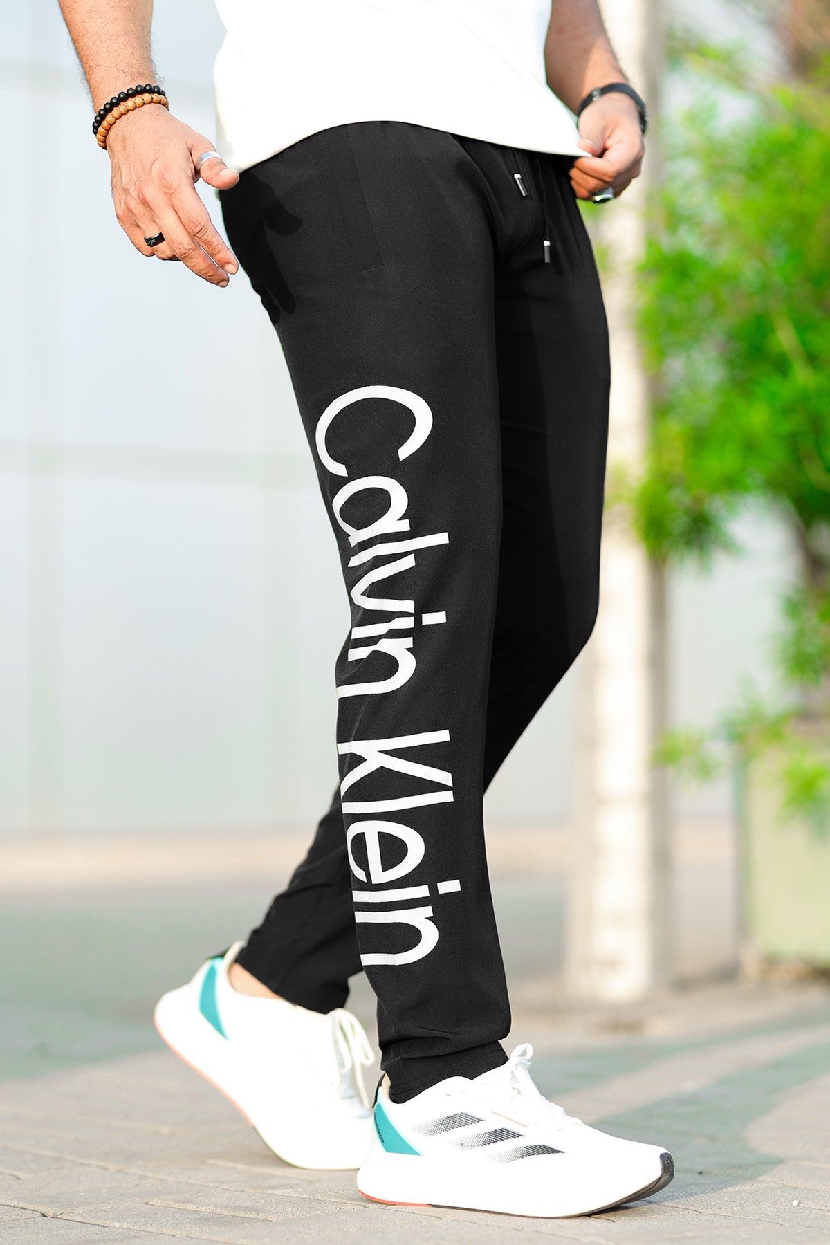 Clvn Klen Writing SlimFit Sportswear Trouser