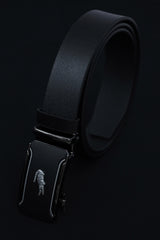 Lcste Metal Alloy Automatic Buckle Branded Belt