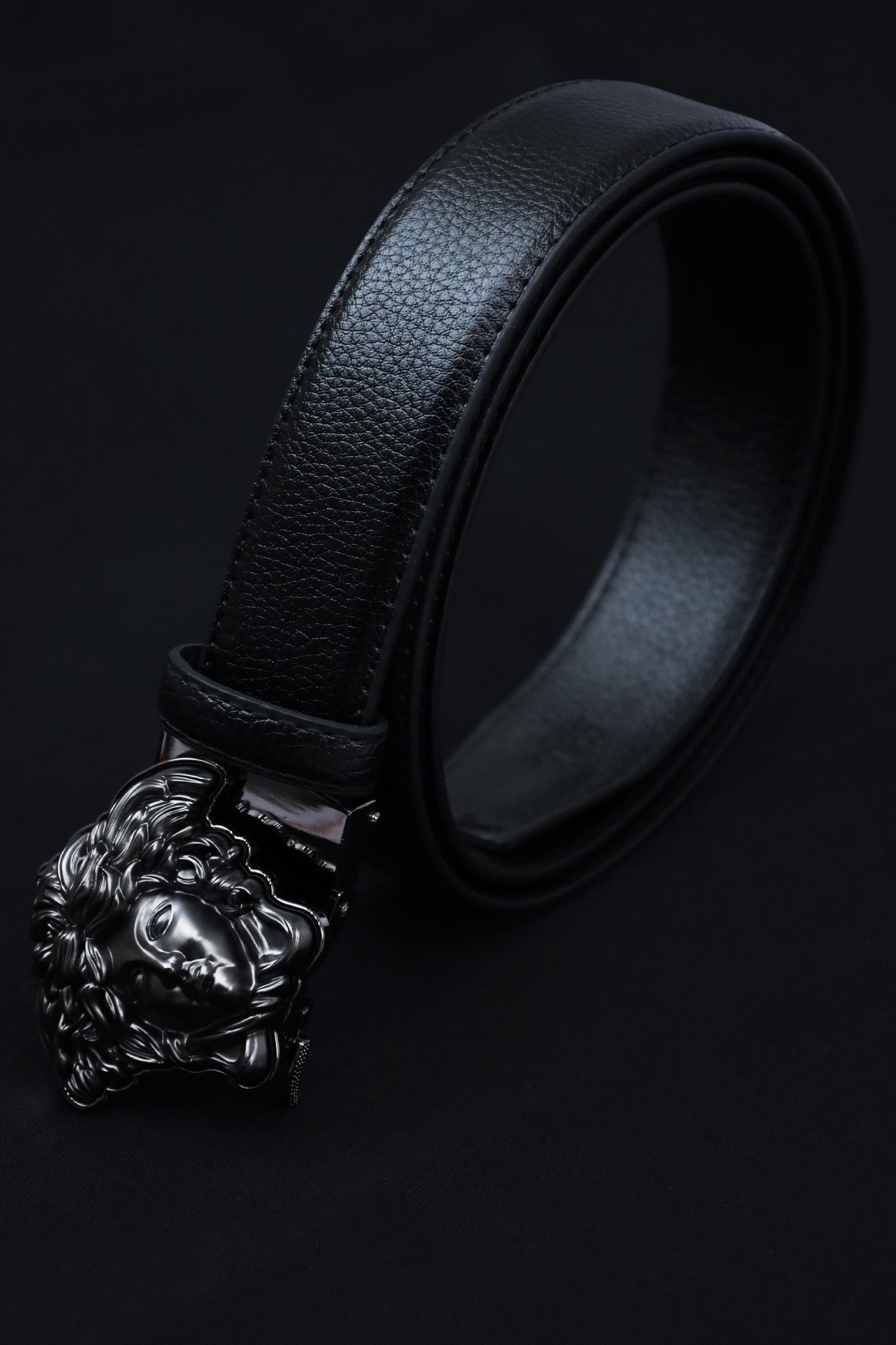 Versce  Metal Alloy Automatic Buckle Branded Belt