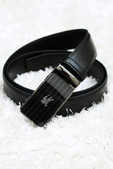 Burbry Metal Alloy Automatic Buckle Branded Belt