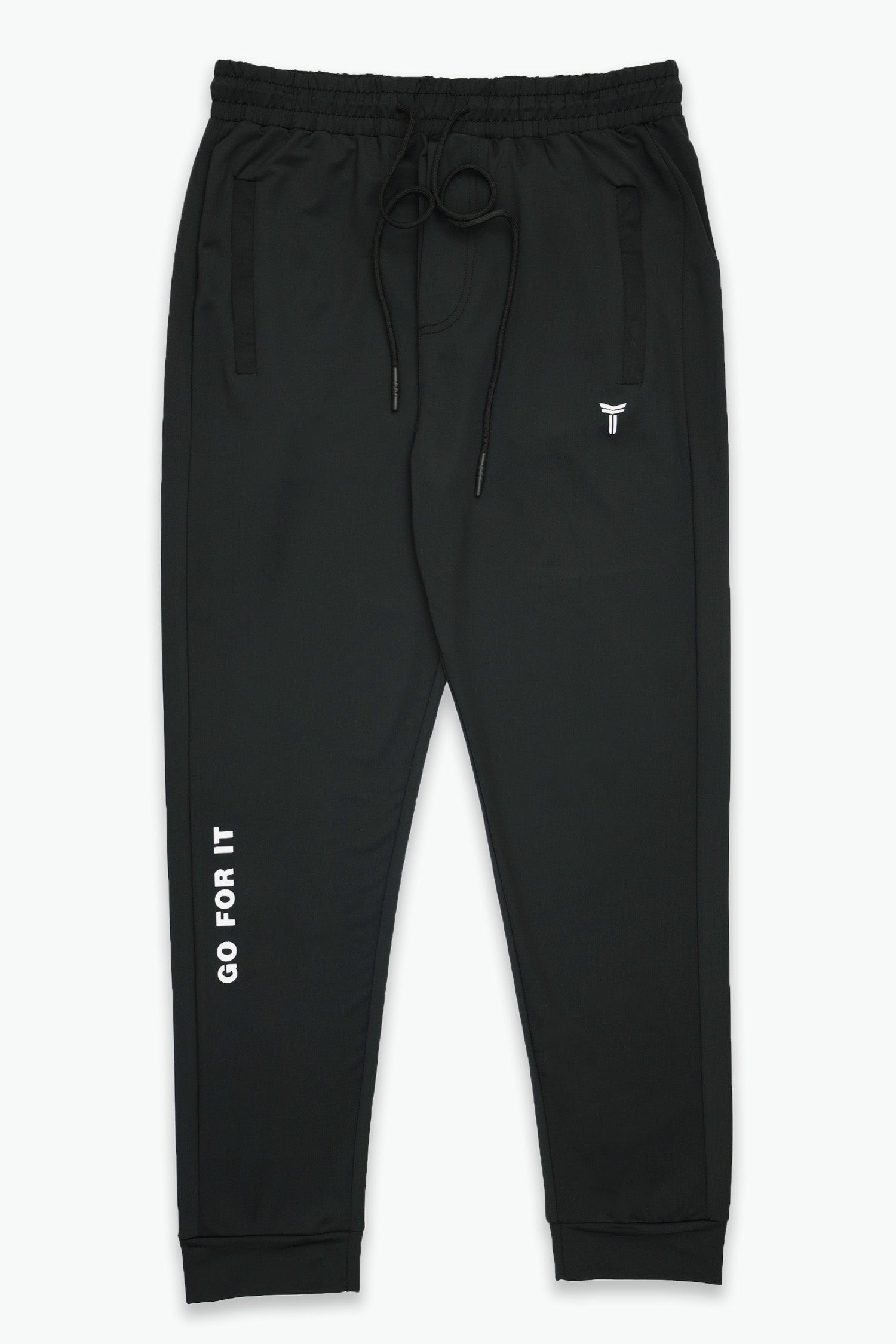 Turbo Go For It Dryfit Sportswear Trouser in Black