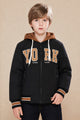 Double-Sided Hooded Insulated Imported Kid's Puffer Jacket