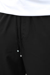 Turbo Loose Bottom Zip Style Imported Sportswear Trouser In Black