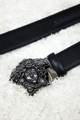 Versce  Metal Alloy Automatic Buckle Branded Belt