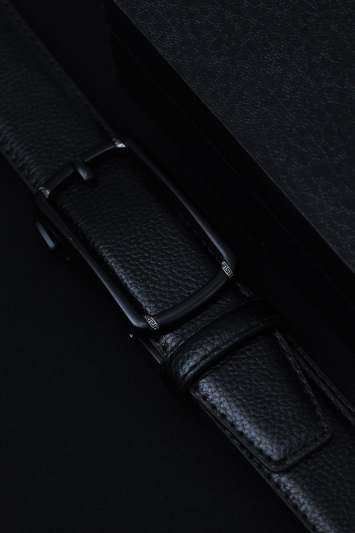 Vrsce Metal Alloy Automatic Buckle Branded Belt