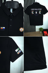 Lus Vtn Front Logo Men Polo Shirts