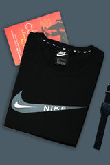 Nke Printed Logo Round Neck T-Shirt