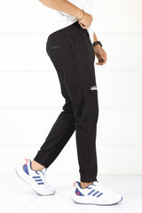 Adds Terrx Side Striped Sportswear Trouser In Black