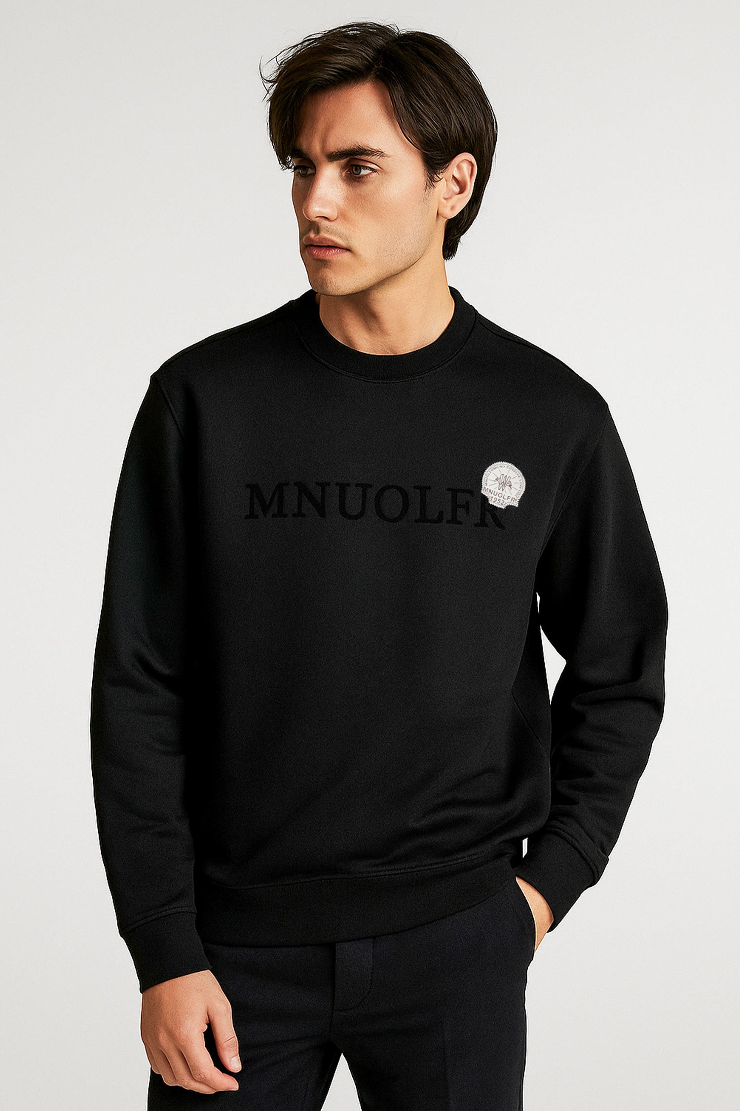 Crew Neck Imported Men's Sweatshirt