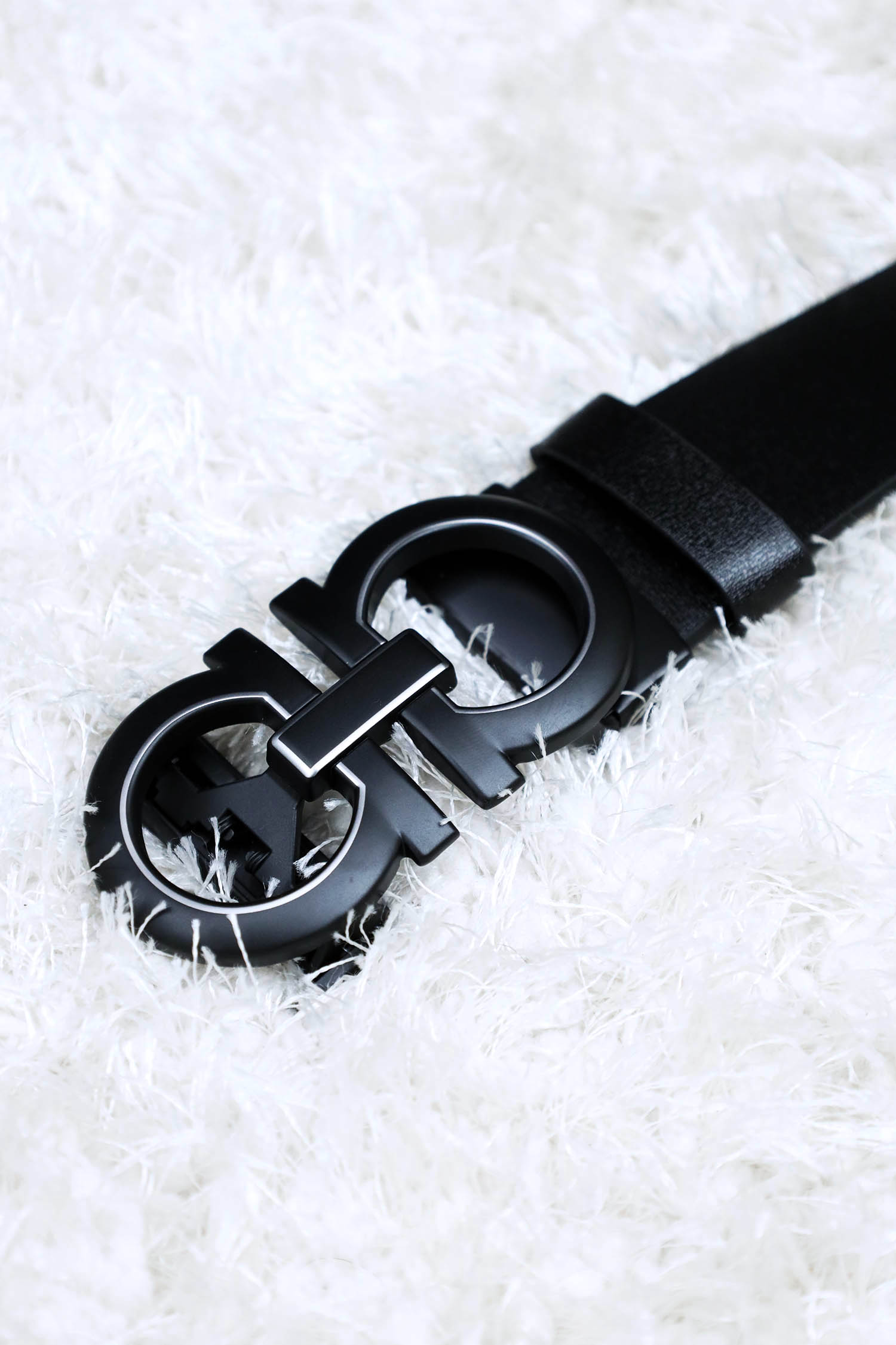 Frgamo Metal Alloy Automatic Buckle Branded Belt