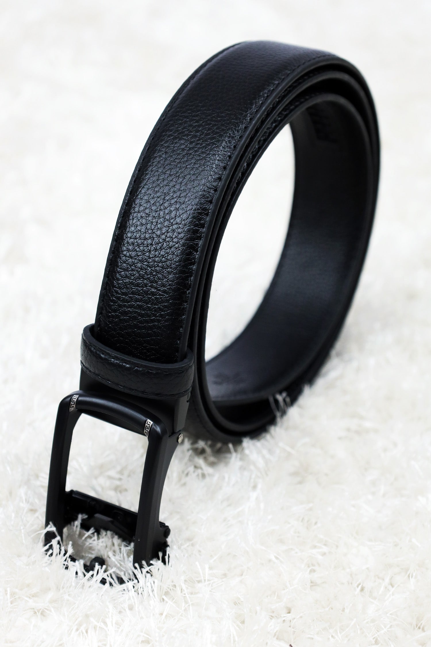 Vrsce Metal Alloy Automatic Buckle Branded Belt