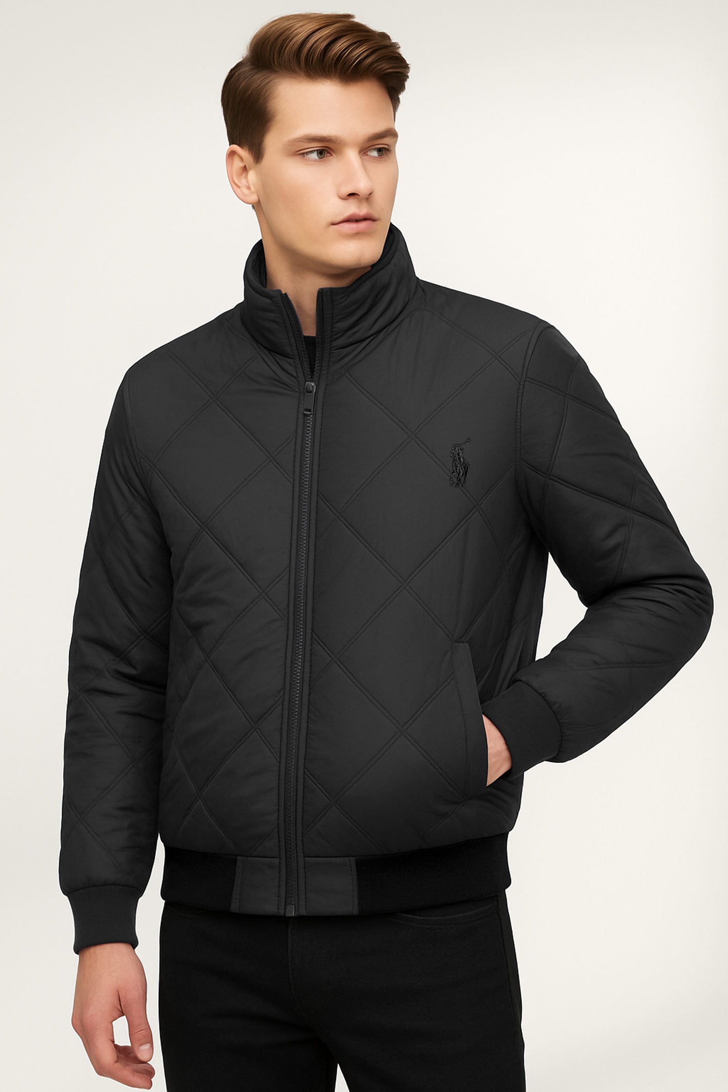 Turbo Windcheater Quilted Puffer Jacket